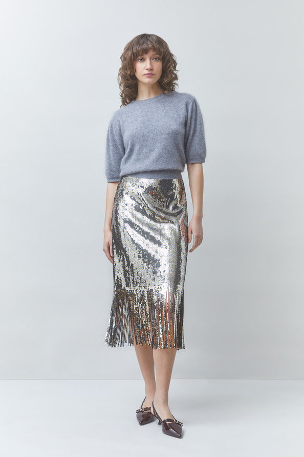 FOX SEQUIN SKIRT