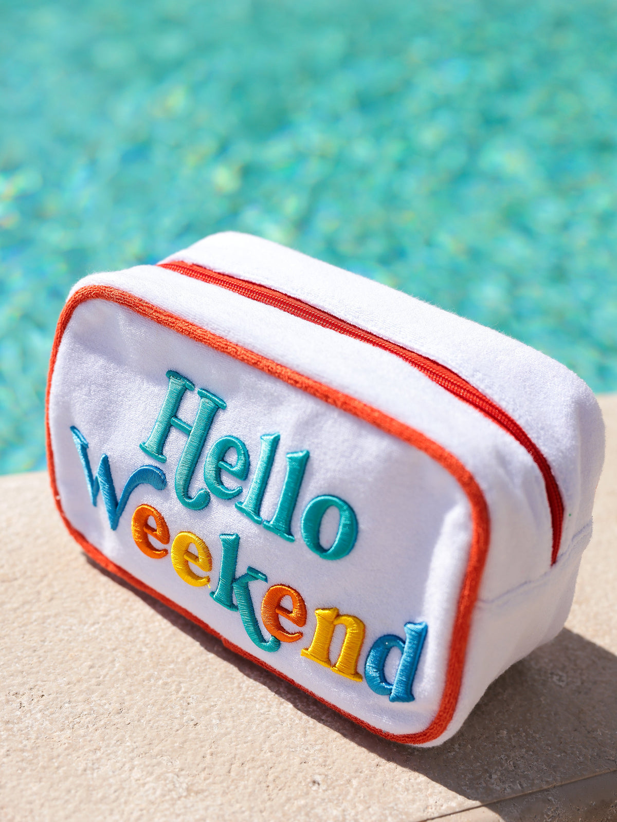 HELLO WEEKEND CABANA POUCH