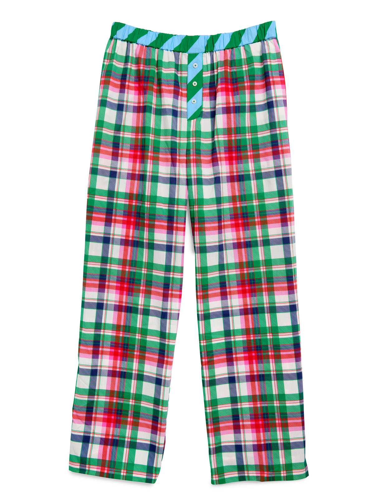PLAID BOXER PANT