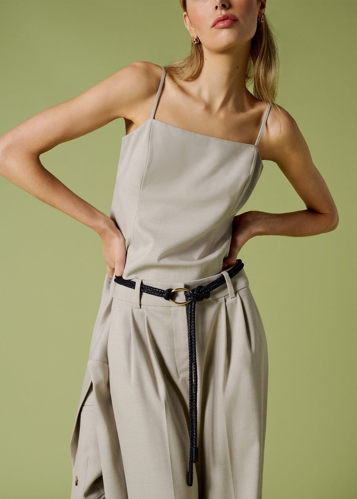 WOVEN KNOT BELT