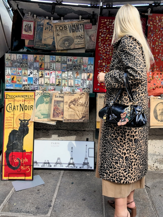 SWALLOWTAIL BRACELET PHONE CHAIN BLACK