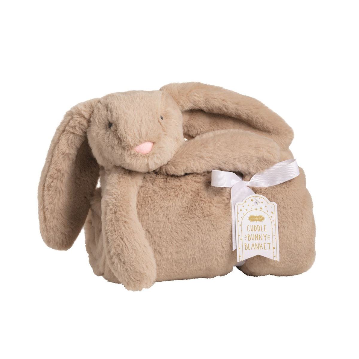 TAN CUDDLE BUNNY BLANKET