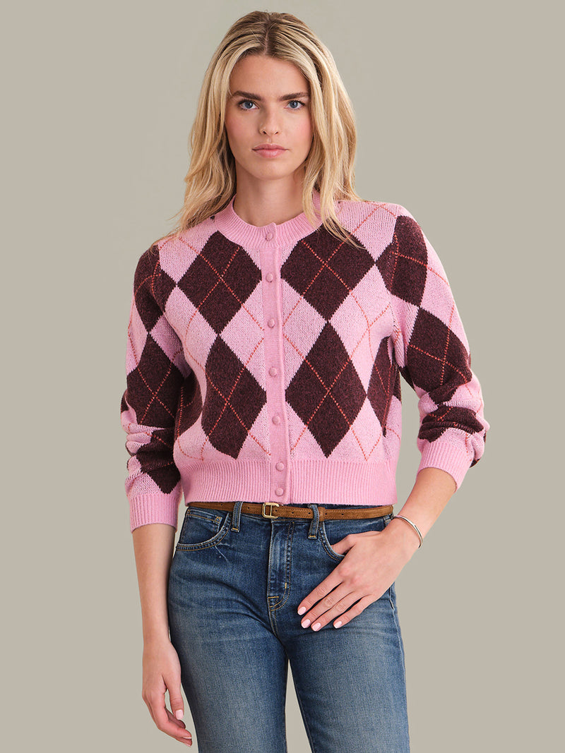 MAXINE ARGYLE CARDI