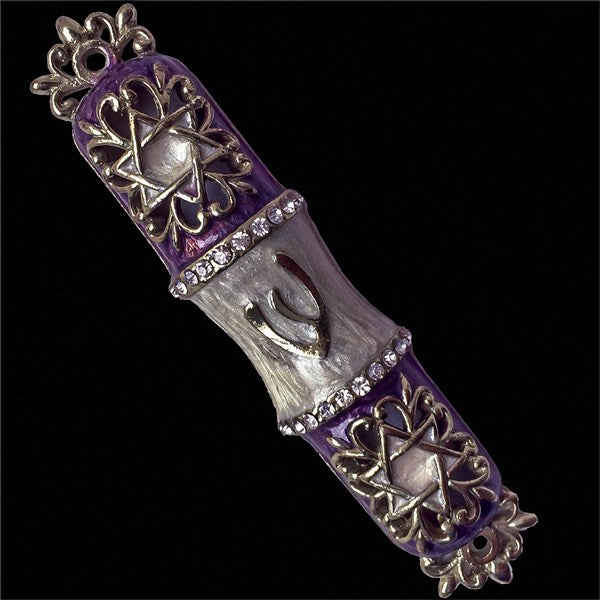 MEZUZAH JEWELED SMALL