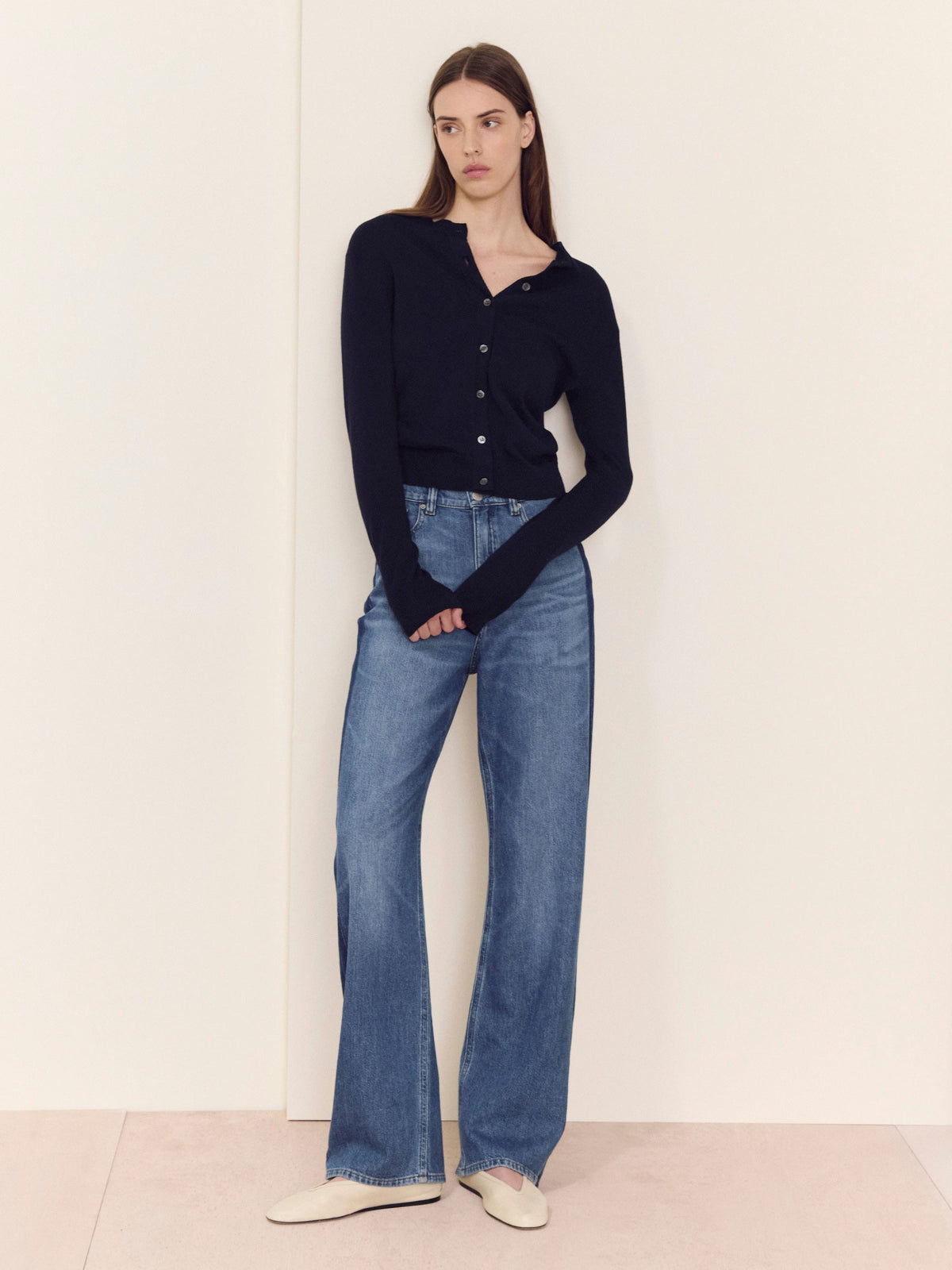 KARMINE REFINED WIDE LEG