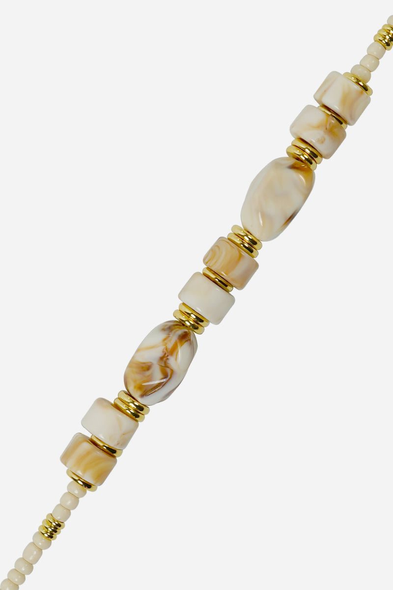 LCF CHAIN CHIARA BEIGE BEADS