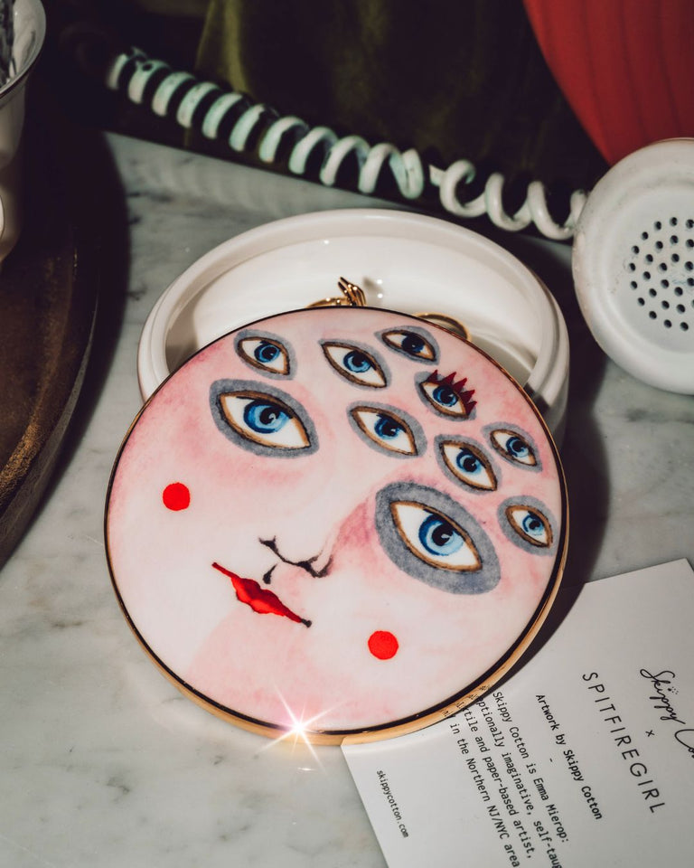 MOON PIE CERAMIC BOX