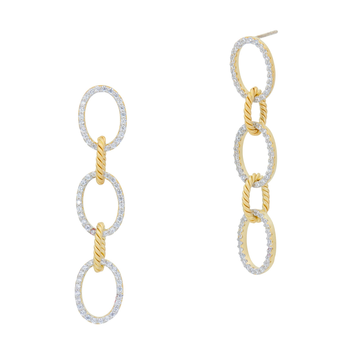 BRIGHT SKY CHAIN LINK EARRING