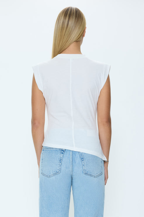 NYA DRAPED TEE