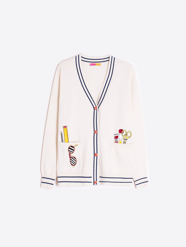ART SUPPLY CARDIGAN