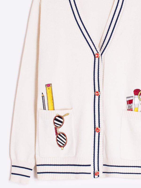 ART SUPPLY CARDIGAN