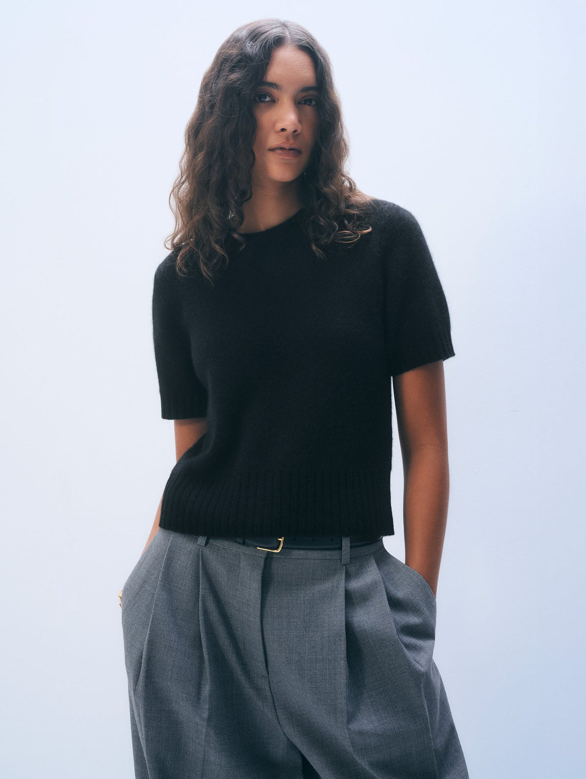 FEATHERWEIGHT CASHMERE TSHIRT