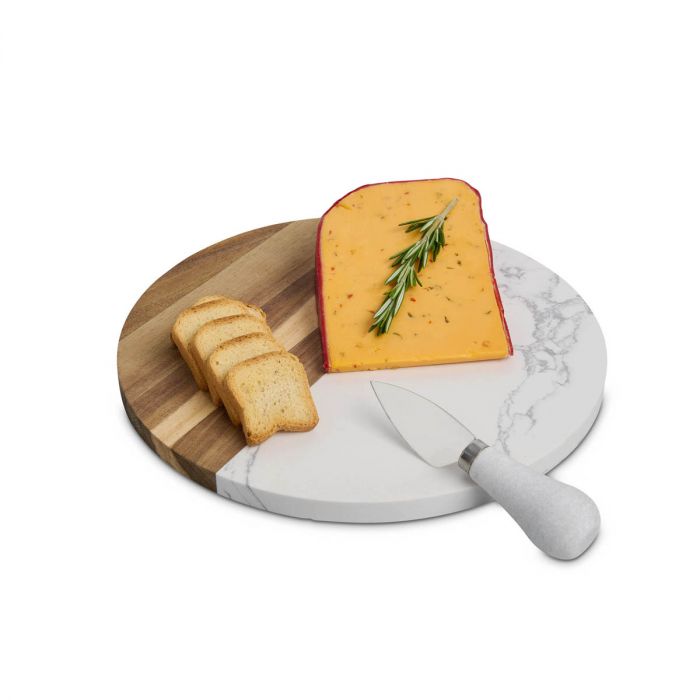 MAISON DU FROMAGE ROUND MARBLE BOARD