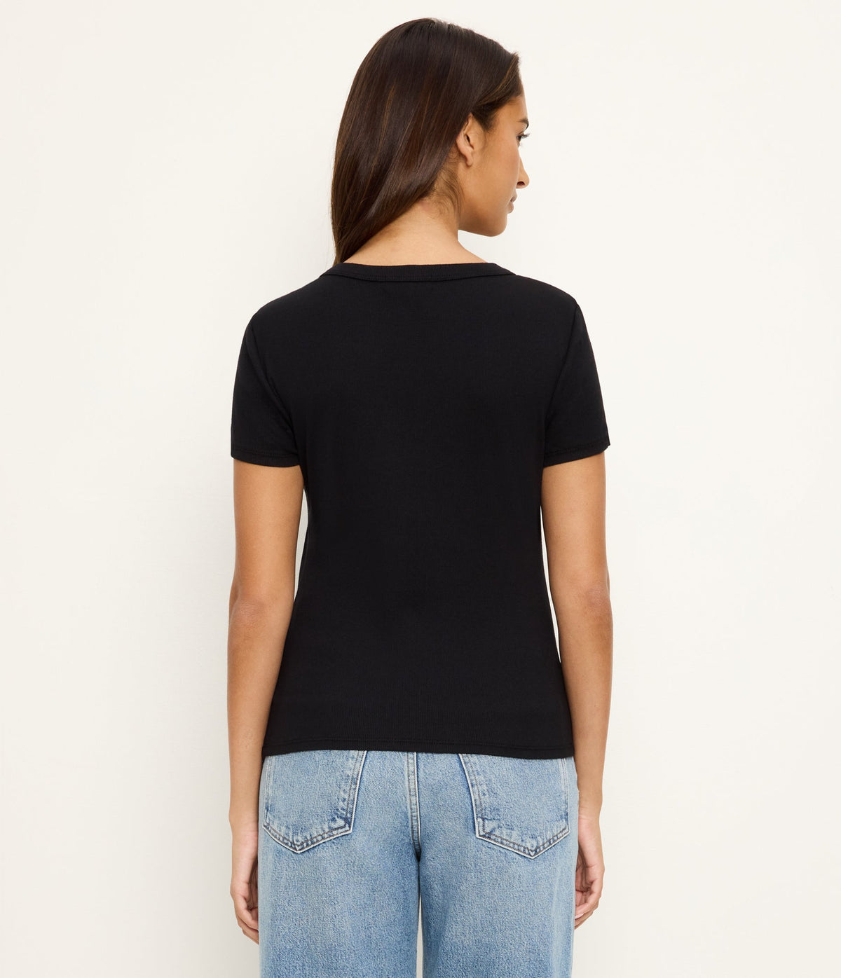 CALLA ULTRA RIB SCOOPNECK TEE