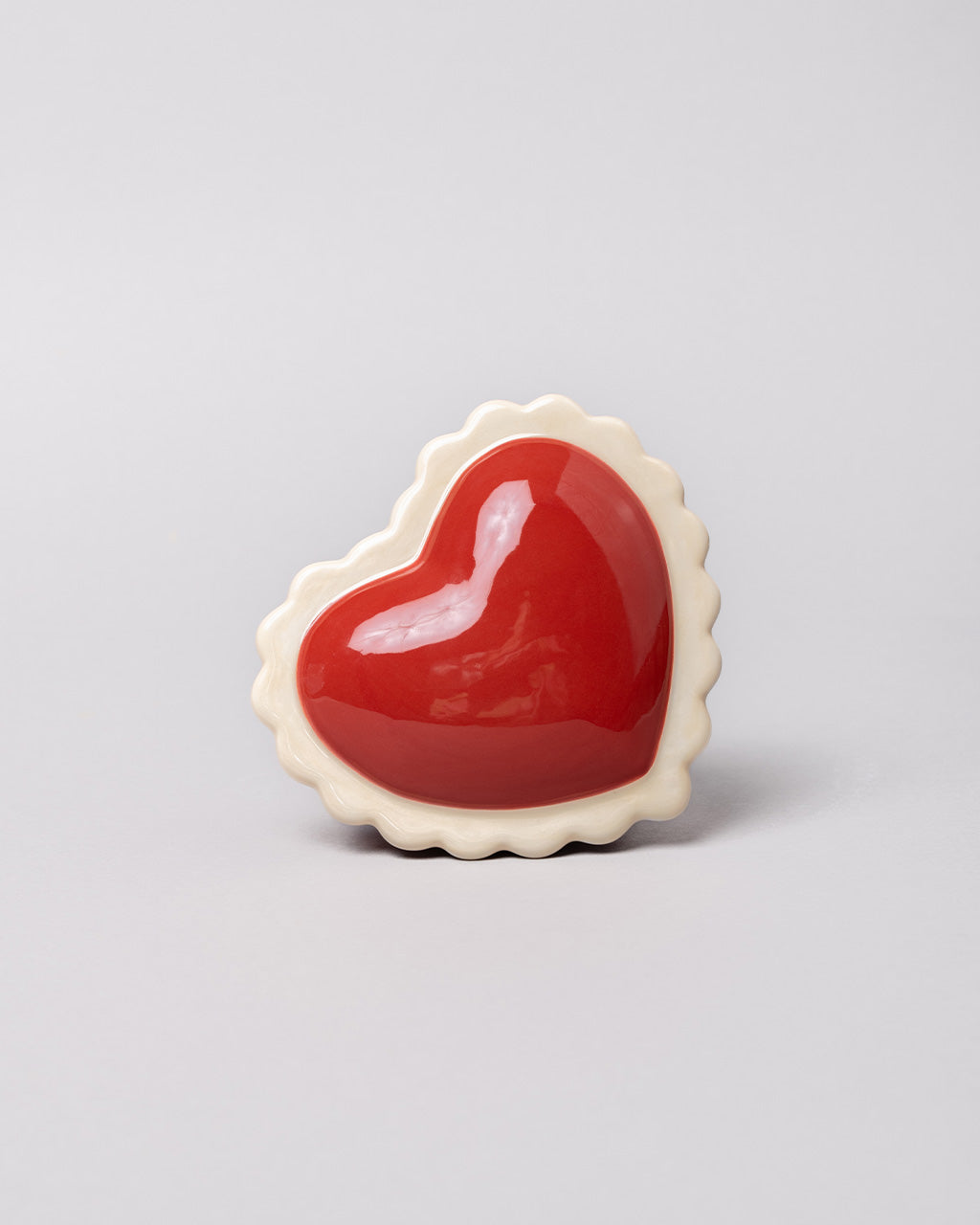 CERAMIC TRINKET BOX HEART
