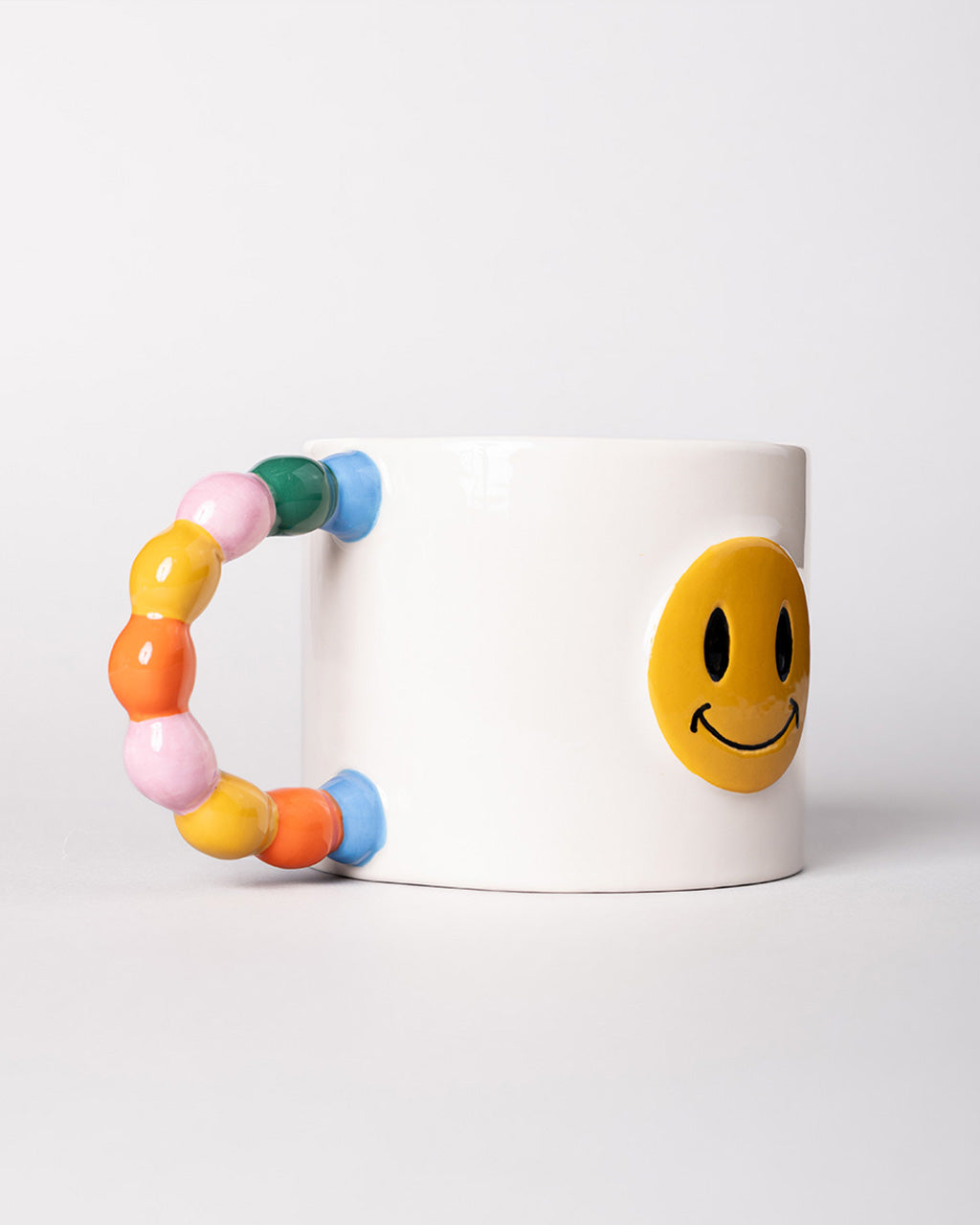 SMILEY FACE CERAMIC MUG