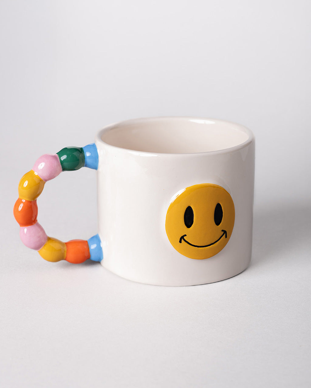 SMILEY FACE CERAMIC MUG