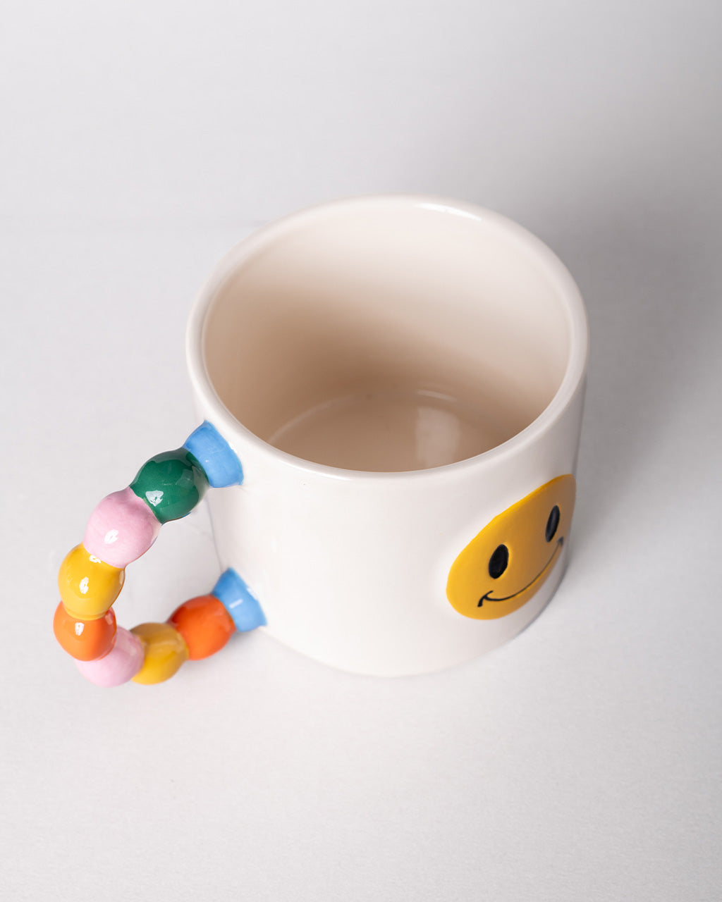 SMILEY FACE CERAMIC MUG
