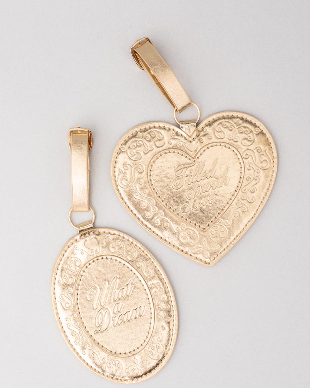 LUGGAGE TAG SET LOCKETS