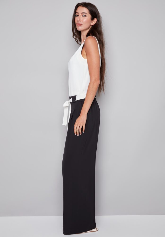 FIONA BELTED WIDE LEG PANT