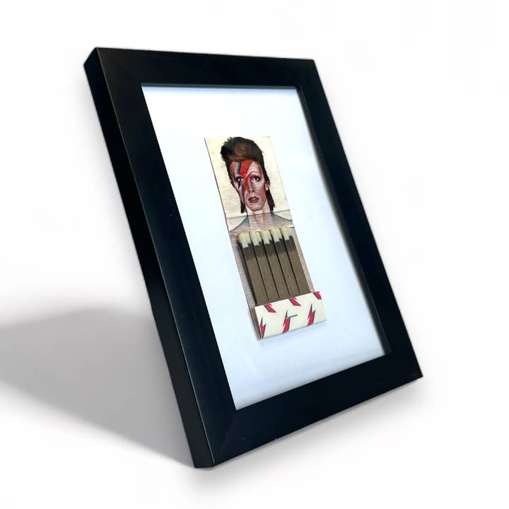 BOWIE FRAMED MATCHBOOK