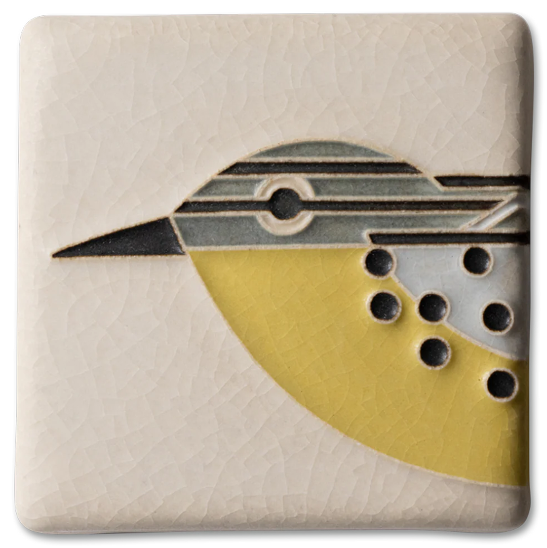 3X3 TILE WARBLER BONE