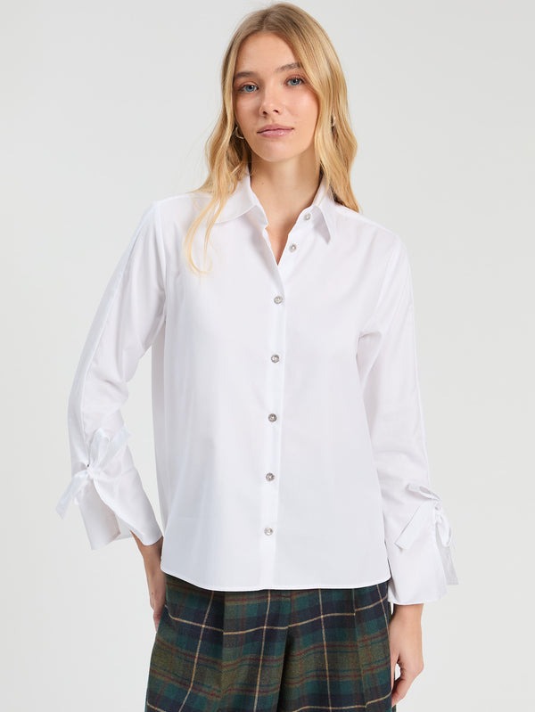 TIE SLEEVE SHIRT