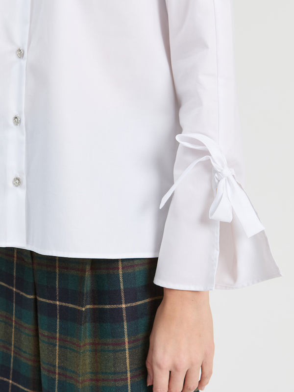 TIE SLEEVE SHIRT