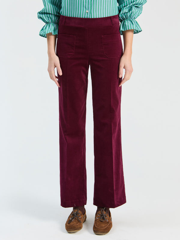 VELVET TROUSER