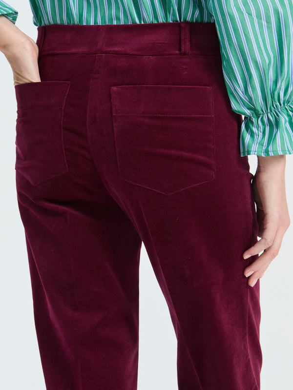 VELVET TROUSER