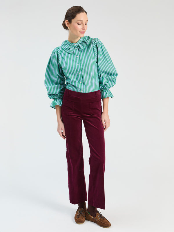 VELVET TROUSER