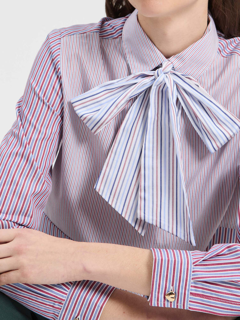 TIE NECK SHIRT