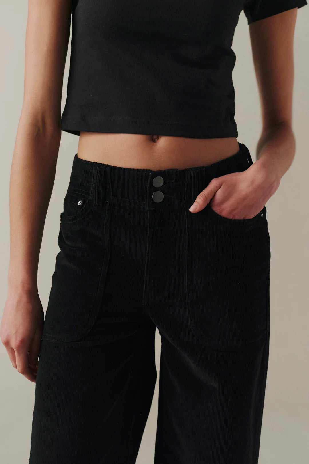 NCE CORD WIDE LEG