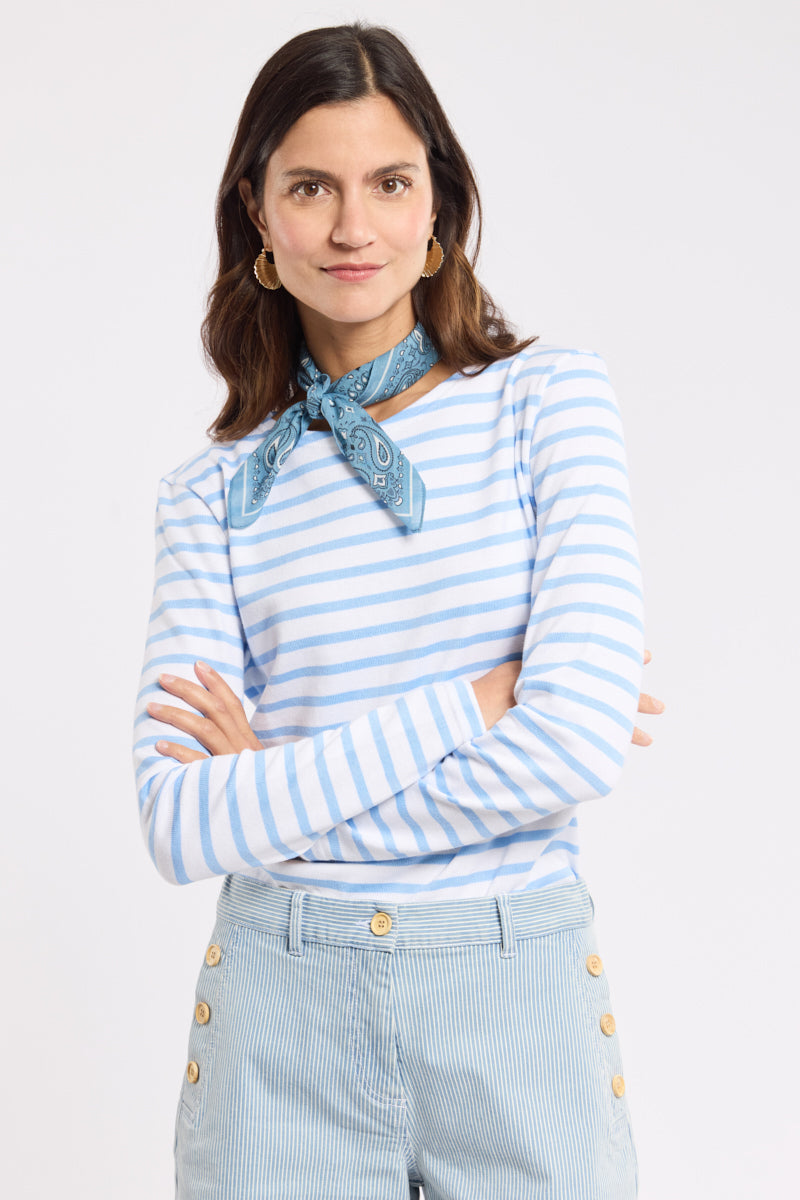 LONG SLEEVE STRIPE TEE
