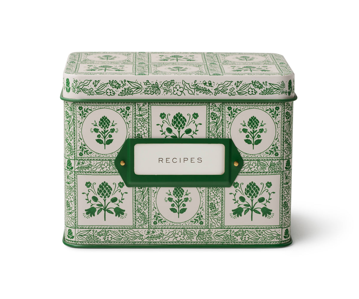 ARTICHOKE RECIPE BOX