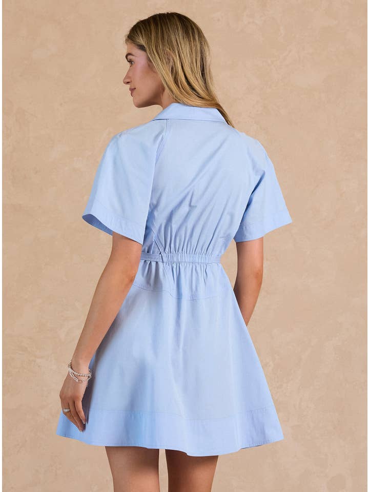 POPLIN BUTTONDOWN MINI