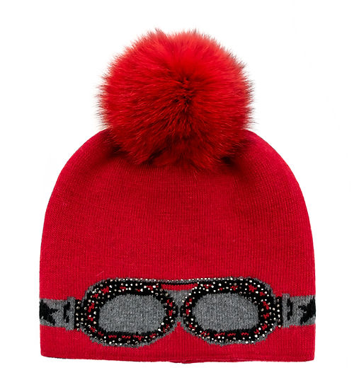 SKI GOGGLE HAT