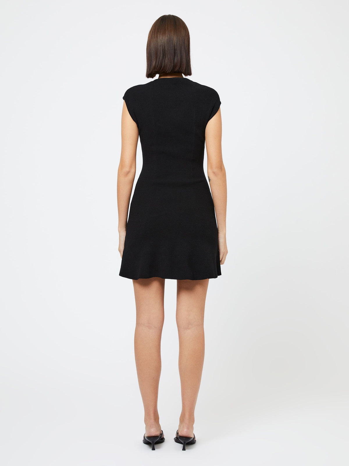 COSYSOFT FLARED MINI DRESS