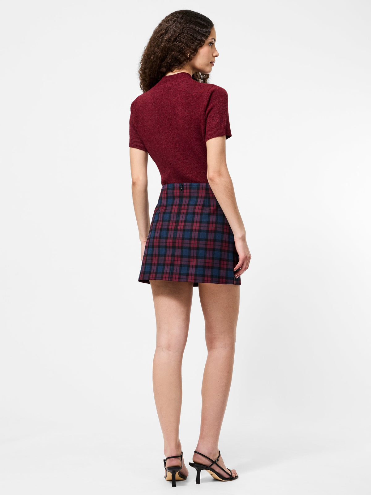 MELBA PLAID MINI SKIRT