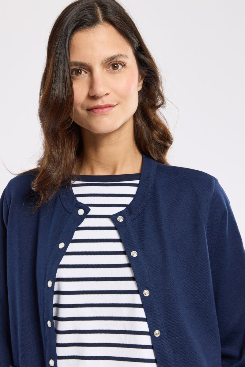 SNAPFRONT CARDI