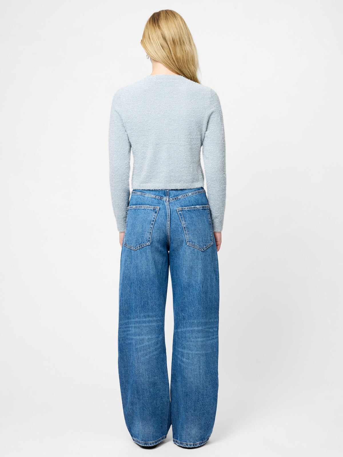 TINSEL KNIT SLIM CARDI