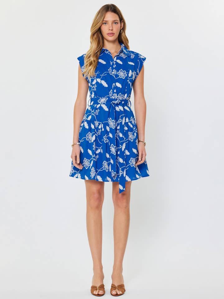 SHORT SLEEVE BUTON DOWN DRESS
