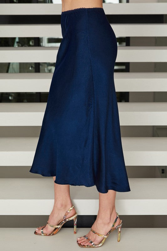 SILKY SLIP SKIRT