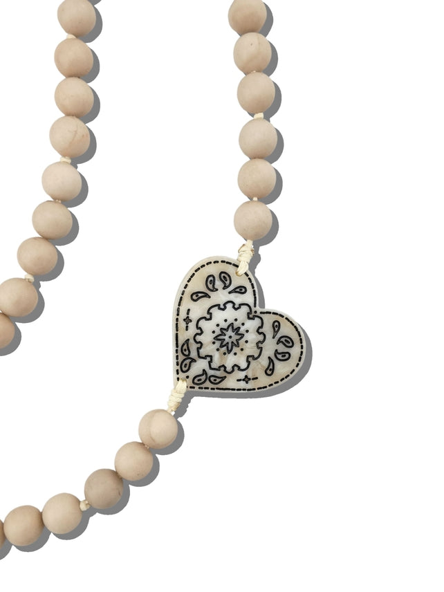 PAISLEY HEART GEMSTONE BRACELET PHONE CHAIN