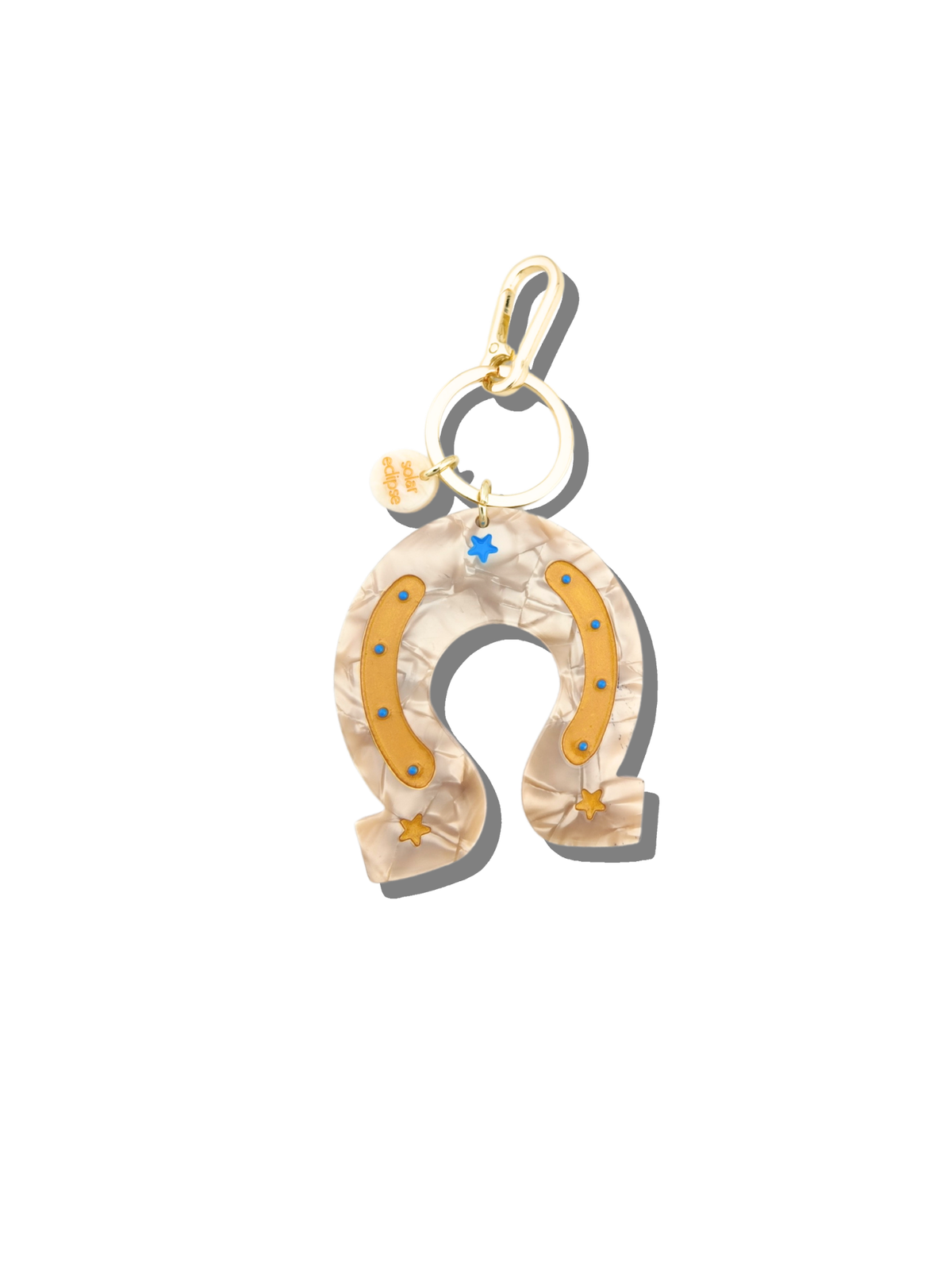 LUCKY HORSESHOE BAG CHARM