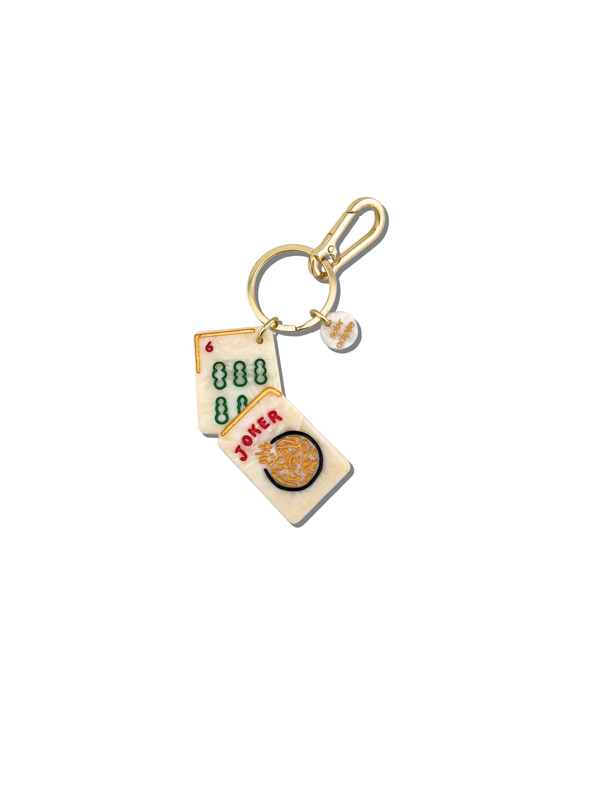MINI MAHJONG BAG CHARM
