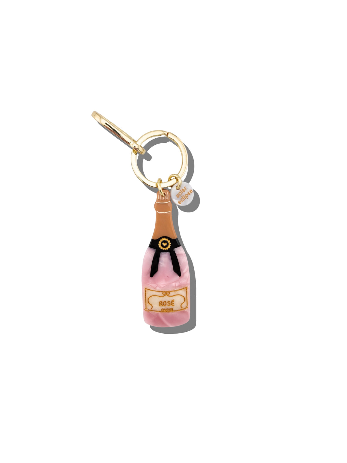 ROSE CHAMP BAG CHARM