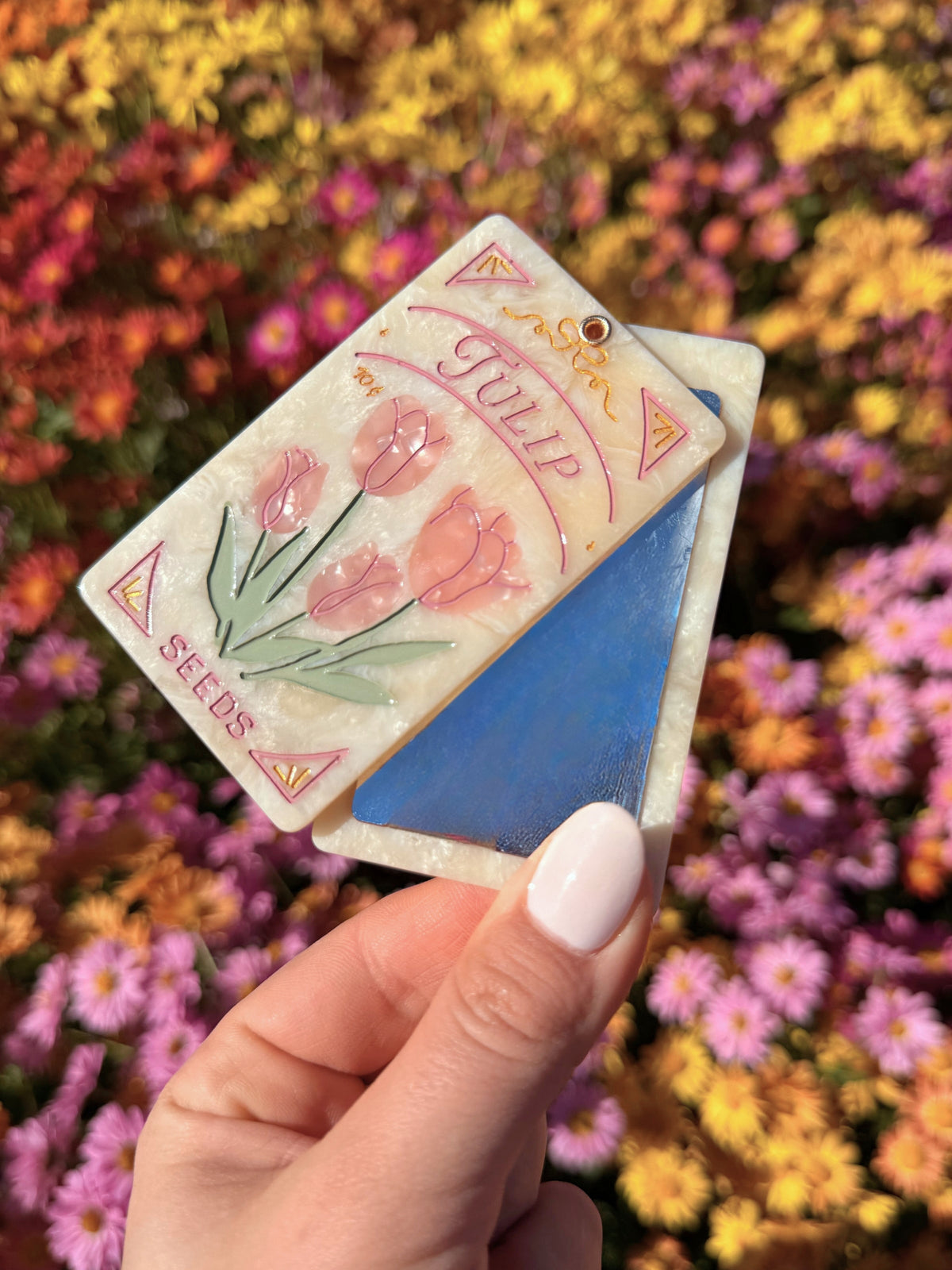 TULIP SEEDS COMPACT MIRROR