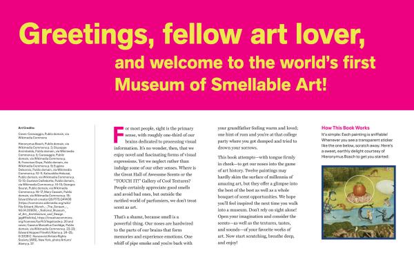 SCRATCH AND SNIFF ART HISTORY