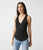 LUNA Y NECK HENLEY TANK